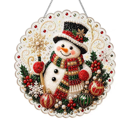 5D Diamond Painting Ornament Christmas Hanging Decoration