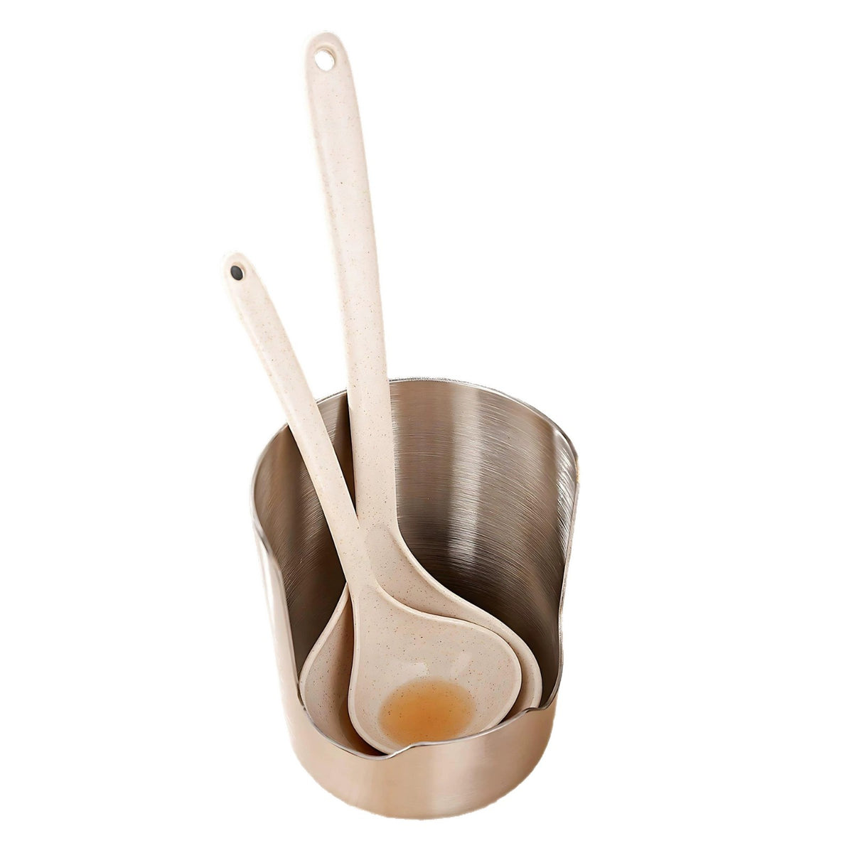 2 in 1 Stainless Steel spoon lid holder