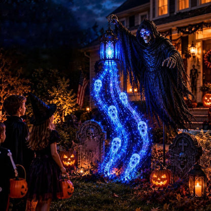 Grim Reaper Soul Harvester Yard Light