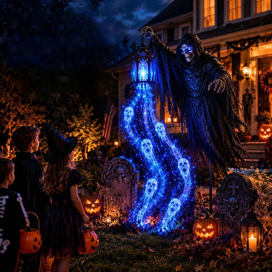 Grim Reaper Soul Harvester Yard Light