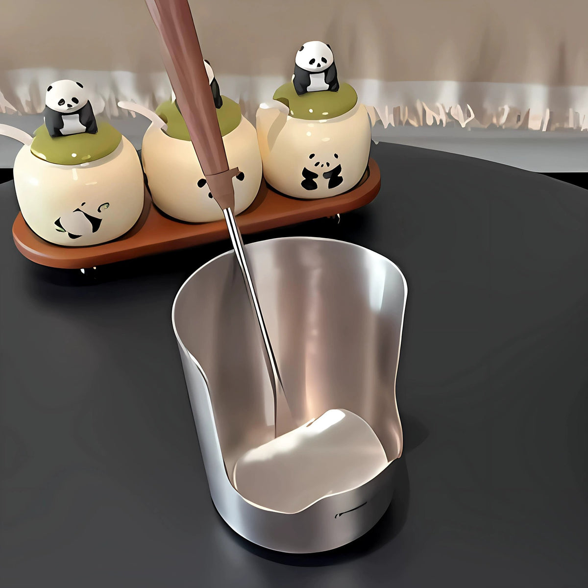 2 in 1 Stainless Steel spoon lid holder