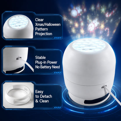 Rotating Themed Projection Light