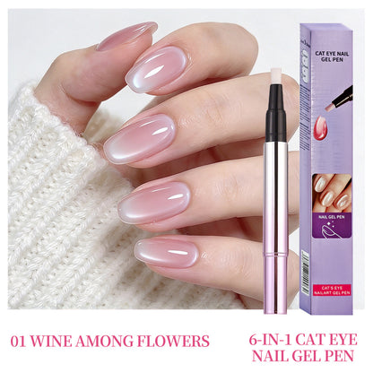 Gel Nail Pen Kit with Mini UV/LED Lamp