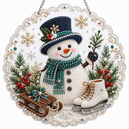 5D Diamond Painting Ornament Christmas Hanging Decoration